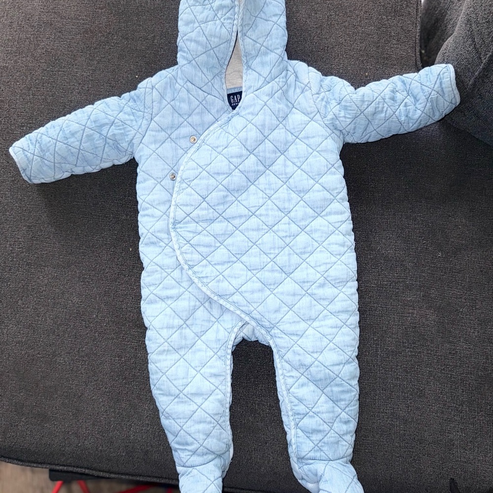 Baby gap denim onesie